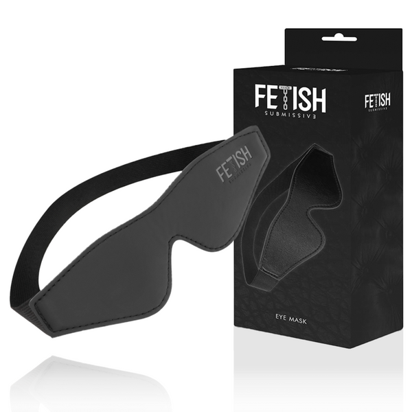 Fetish antifaz cuero vegano con forro de neopreno 3