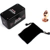Plug anal de metal Secretplay oro rosa talla S 7 cm