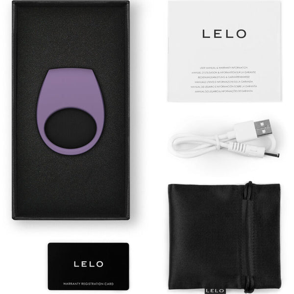 Tor 3 anillo vibrador azul