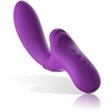 Harry vibrador flexible con lengua morado