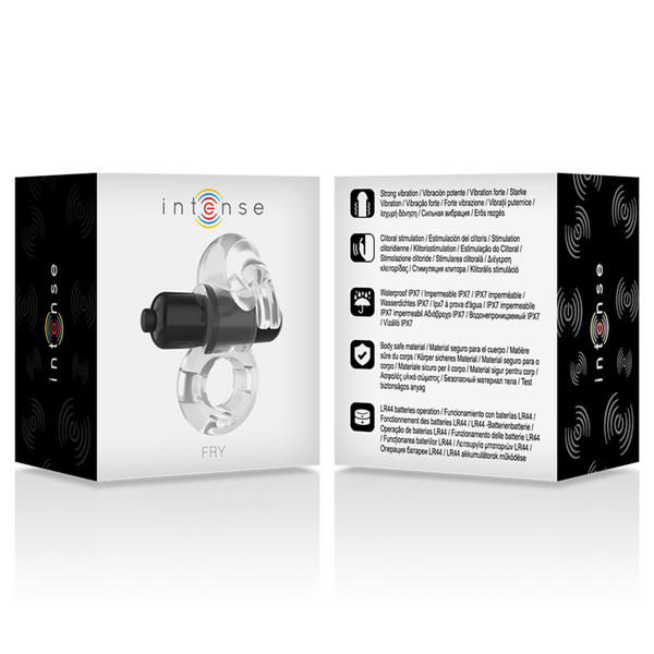 Fry anillo vibrador transparente