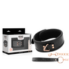 Begme black edition collar cuero vegano con forro de neopreno