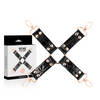 Begme black edition hog tie cuero vegano