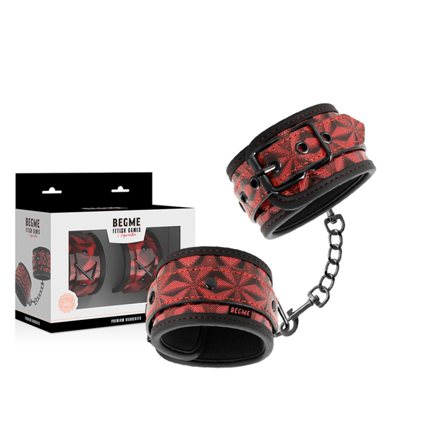 Begme red edition esposas para manos con forro de neopreno