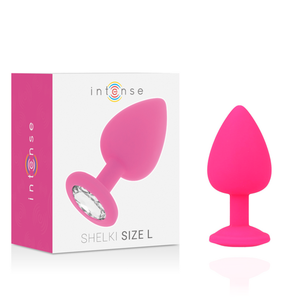 Intense shelki l plug anal fuchsia
