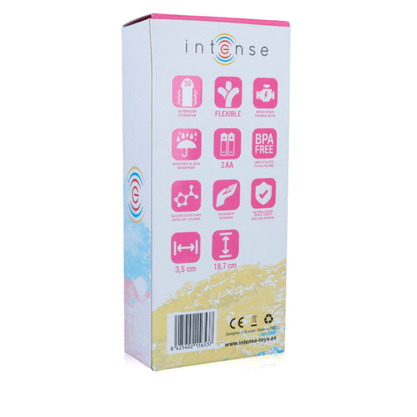 Leo vibrador rosa silicon luxe