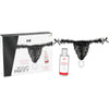 Intt braga brasileña negra con perlas y gel lubricante 50 ml