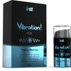 Potente estimulante íntimo gel vibrador efecto frío 15ml