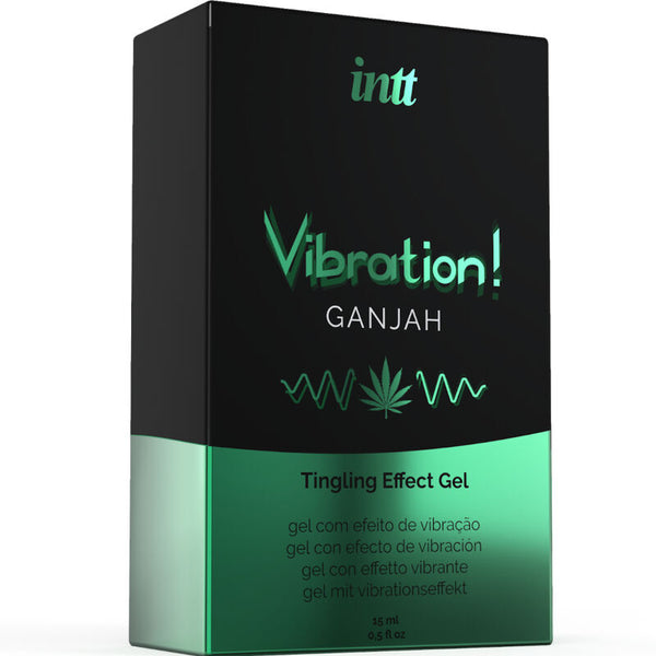 Potente estimulante íntimo gel vibrador liquido cannabis 15ml