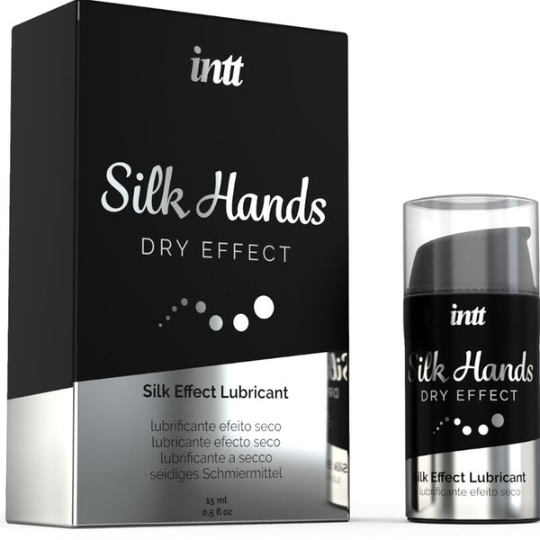 Intt silk hands lubricante formula concentrada de silicona 15 ml