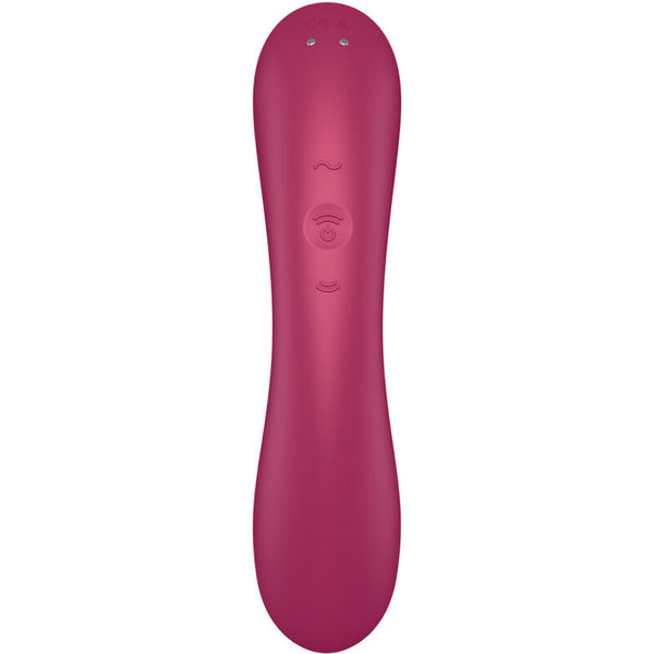 Satisfyer curve trinity 1 air pulse vibración gris