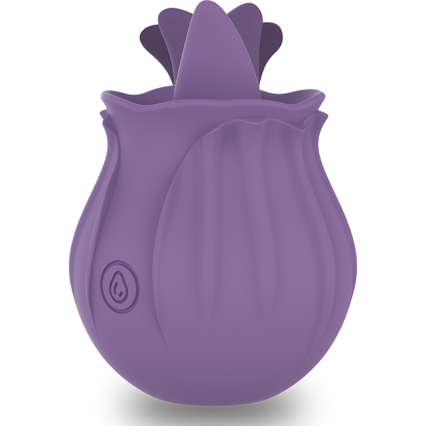 Violet estimulador lengua base magnética