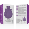 Violet estimulador lengua base magnética