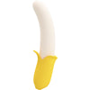 Pretty banana geek super power 7 vibraciones movimiento arriba y abajo silicona negro