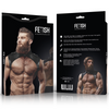 Fetish arnés brigade ajustable ecopiel cuello hombre