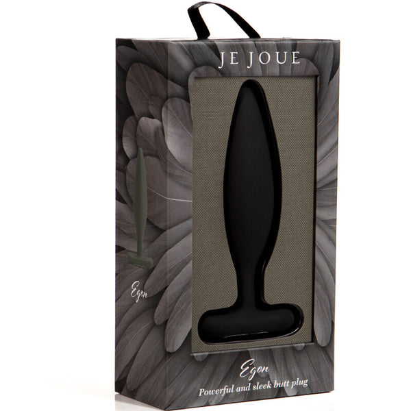 Egon plug anal vibrador negro