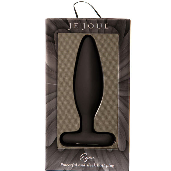 Egon plug anal vibrador negro