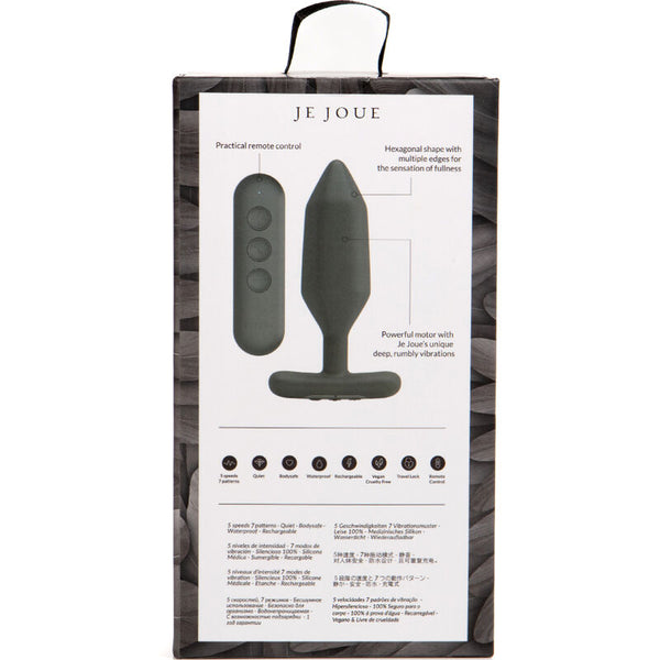 Onyx plug anal vibrador negro