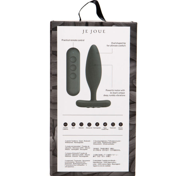 Vesta plug anal vibrador negro