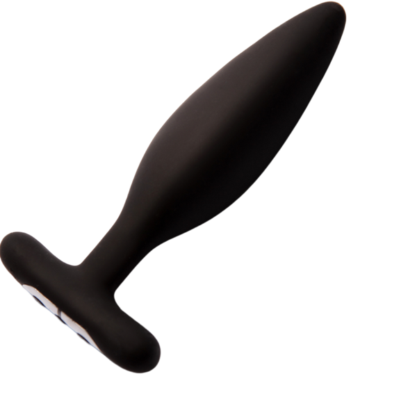 Egon plug anal vibrador negro