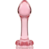 Nebula modelo 2 plug cristal rosa 11 cm o 3.5 cm