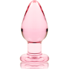 Nebula modelo 3 plug cristal rosa 11 cm o 5 cm