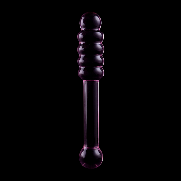 Nebula modelo 20 dildo cristal rosa 20.5 cm o 3 cm