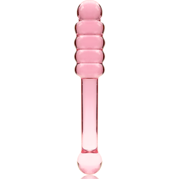 Nebula modelo 20 dildo cristal rosa 20.5 cm o 3 cm