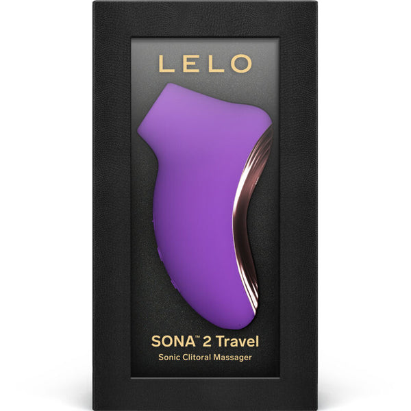 Lelo sona 2 travel masajeador sónico de clítoris morado