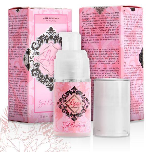 Vibrador liquido euphoria gel 15 ml