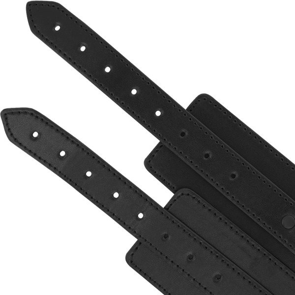 Intense fetish tobilleras de cuero vegano