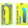 Bcute curve infinite classic vibrador recargable silicona amarillo