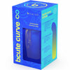 Bcute curve infinite classic edición limitada vibrador recargable silicona azul