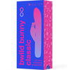 Bwild bunny infinite classic vibrador recargable silicona azul