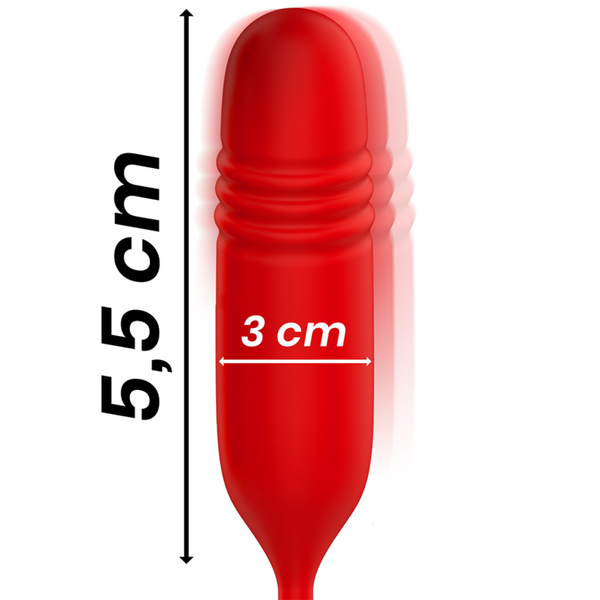 Succionador con movimiento arriba y abajo amalfi doble pleasure