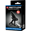 Anillo vibrador 10 vibraciones silicona negro