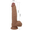 Pretty jonathan dildo silicona 3 vibraciones con 3 medidas inserción control remoto 21 cm