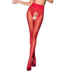 Passion tiopen 006 medias rojo 3 4 30 den