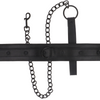 Intense fetish collar de cuero vegano