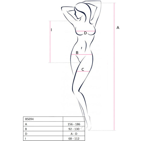 Passion BS 094 body blanco talla única