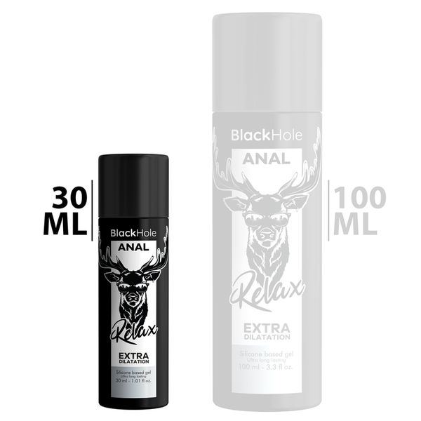 Black base silicona concentrada dilatacion anal 30 ml
