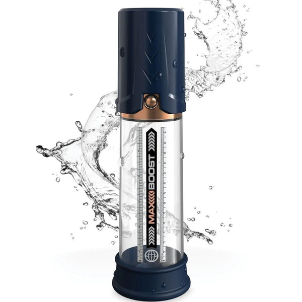 Pump bomba de ereccion max boost azul