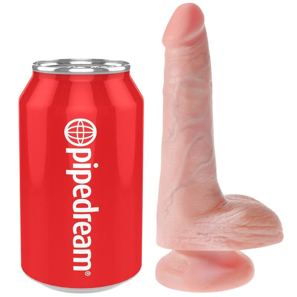 King pene realístico con testículos 13.5 cm natural