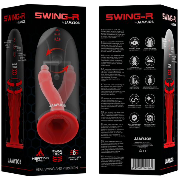 Jamyjob swing r masturbador de calor oscilación y vibración