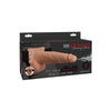 Fetish arnés ajustable pene realístico con testículos squirting 19 cm