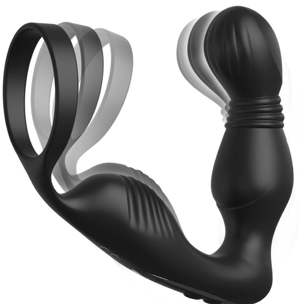 Masajeador prostático vibrador y recargable
