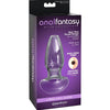 ANAL FANTASY ELITE COLLECTION - PLUG ANAL DE CRISTAL ERGONÓMICO IMPERMEABLE