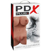 Pdx torso masturbador femenino doble entrada caramelo
