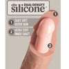 King élite dildo realístico silicona 15.2 cm