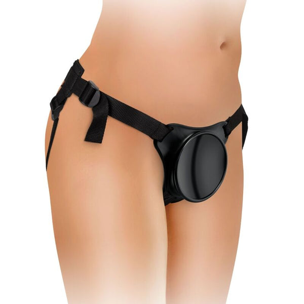 King élite arnés ajustable para principiantes con dildo 15.2 cm